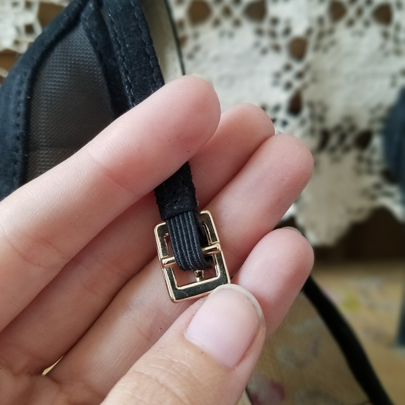 Victoria's Secret Suede & Mesh Heels - Picture 3 of 12